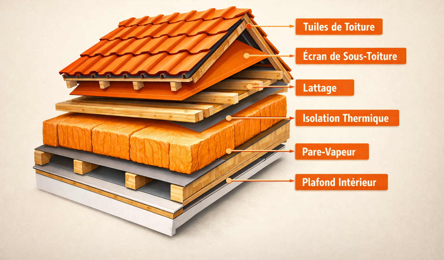 Isolation de toiture en Essonne (91)